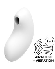 SATISFYER - STIMULATEUR ET VIBRATEUR VULVA LOVER 2 AIR PULSE BLEU
