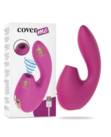 COVERME - ASPIRATEUR CLITORISÉ ET VIBRATEUR PUISSANT POUR LE POINT G