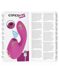 COVERME - ASPIRATEUR CLITORISÉ ET VIBRATEUR PUISSANT POUR LE POINT G