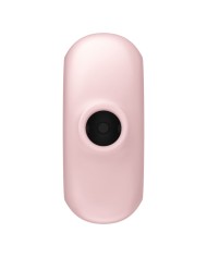 SATISFYER - STIMULATEUR ET VIBRATEUR DOUBLE AIR PULSE PRO TO GO 3 ROSE