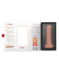 ONINDER - GRAND GODE VIBRATEUR BOGOTÁ 9 VITESSES NATUREL 22 CM -O- 4,5 CM - APPLICATION GRATUITE