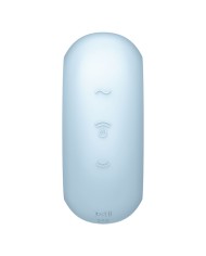 SATISFYER - STIMULATEUR ET VIBRATEUR DOUBLE AIR PULSE PRO TO GO 3 ROSE