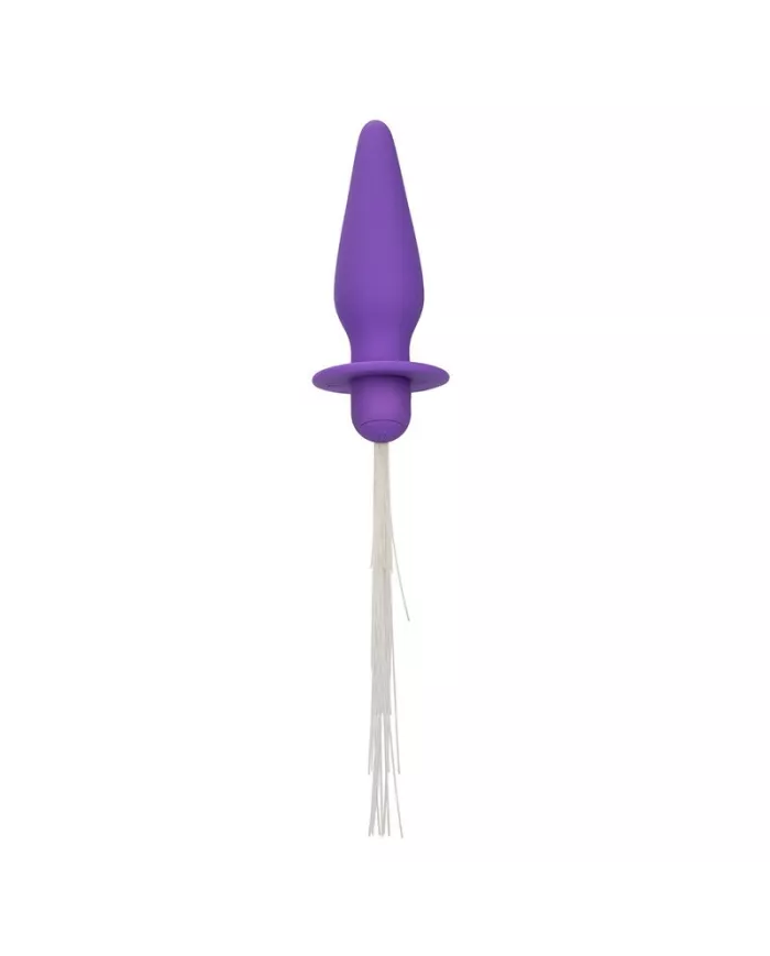 CALEXOTICS - SOUTHERN LIGHTS LIGHT UP PLUG ANAL10 VIBRATIONS SILICONE VIOLET
