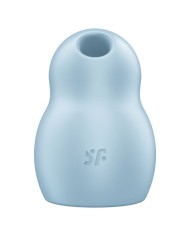 SATISFYER - STIMULATEUR ET VIBRATEUR DOUBLE AIR PULSE PRO TO GO 1 ROUGE