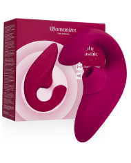 WOMANIZER - VIBRATEUR STIMULATEUR BLEND RABBIT ROSE VIBRANT