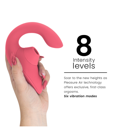 WOMANIZER - VIBRATEUR STIMULATEUR BLEND RABBIT ROSE VIBRANTE