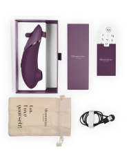 WOMANIZER - STIMULATEUR CLITORIAL SUIVANT VIOLET FONCÉ
