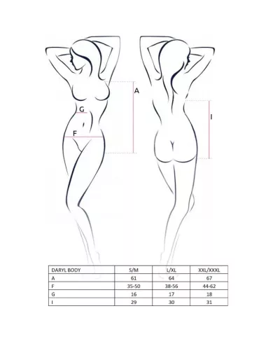 PASSION - FEMME DARYL TEDDY NOIR TAILLE L/XL PASSION - FEMME DARYL TEDDY NOIR TAILLE L/XL