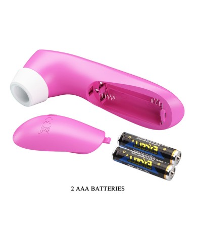 ROMANCE - APPAREIL DE SUCCION CLITORIALE AVEC TECHNOLOGIE DE PULSATION ROSE