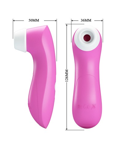 ROMANCE - APPAREIL DE SUCCION CLITORIALE AVEC TECHNOLOGIE DE PULSATION ROSE
