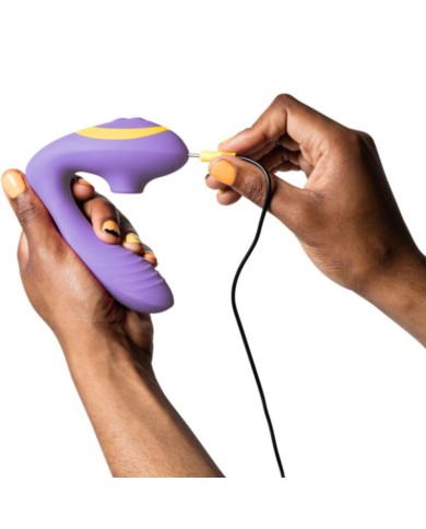 ROMP - REVERB STIMULATEUR DE POINT G ET APPAREIL DE SUCCION CLITORIALE REVERB VIOLETTE