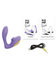 ROMP - REVERB STIMULATEUR DE POINT G ET APPAREIL DE SUCCION CLITORIALE REVERB VIOLETTE