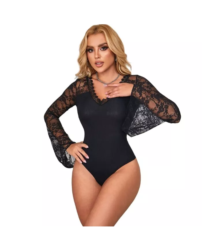 SUBBLIME - TEDDY MOTIF FLORAL S / M