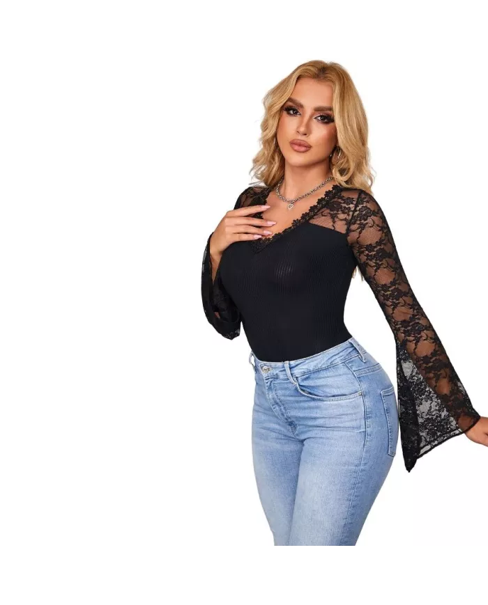 SUBBLIME - TEDDY MOTIF FLORAL S / M