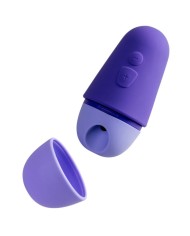 ROMP - STIMULATEUR CLITORIAL GRATUIT AVEC COUVERCLE, 10 NIVEAUX, RECHARGEABLE, VIOLET