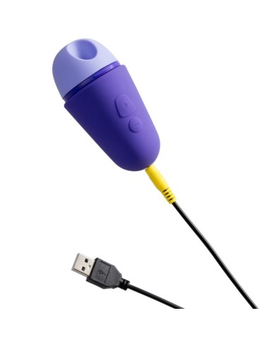 ROMP - STIMULATEUR CLITORIAL GRATUIT AVEC COUVERCLE, 10 NIVEAUX, RECHARGEABLE, VIOLET