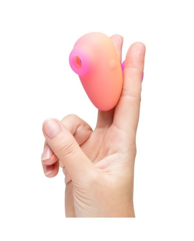 ROMP - KISS VIBRATEUR À DOIGTS RECHARGEABLE À SUCCION CLITORIALE