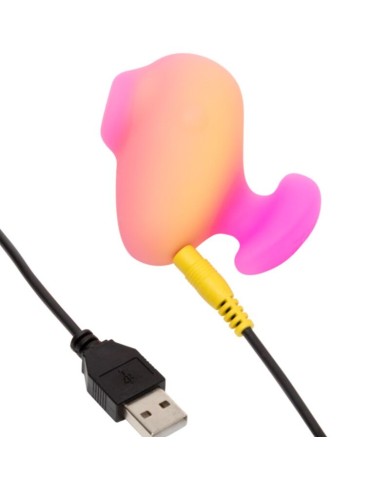 ROMP - KISS VIBRATEUR À DOIGTS RECHARGEABLE À SUCCION CLITORIALE