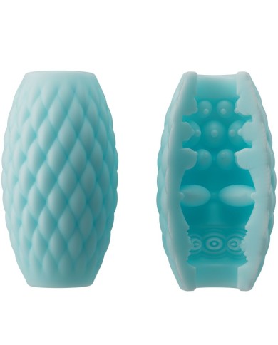 PRETTY LOVE - MASTURBATEUR POUR HOMME EN SILICONE ATHENA EROS BLEU CIEL