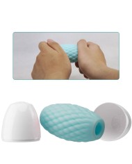 PRETTY LOVE - MASTURBATEUR POUR HOMME EN SILICONE ATHENA EROS BLEU CIEL