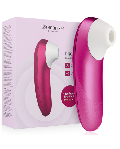WOMANIZER - STIMULATEUR CLITORIAL VIBRANT PRO ROSE