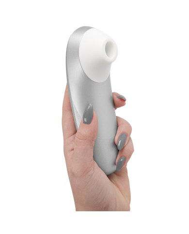 WOMANIZER - STIMULATEUR CLITORIAL VIBRANT PRO GRIS ARGENTÉ