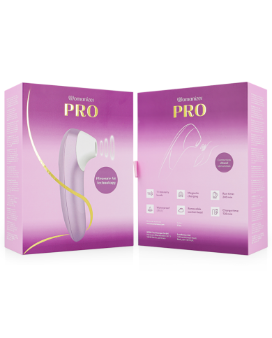 WOMANIZER - STIMULATEUR CLITORIAL PRO VIBRANT LILAS