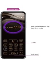 PRETTY LOVE - VIBRATEUR CONTRÔLÉ PAR APPLICATION LEVIATHAN VIOLET