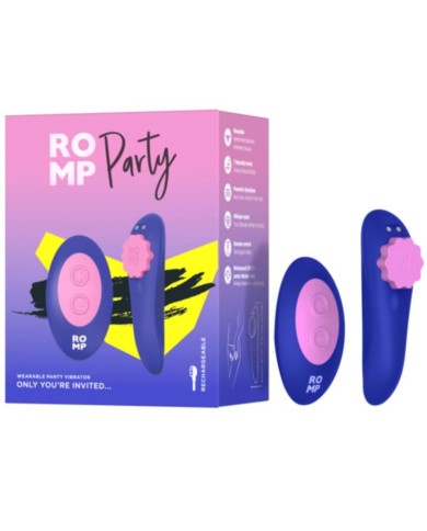 ROMP - Culotte vibrante magnétique en silicone avec télécommande