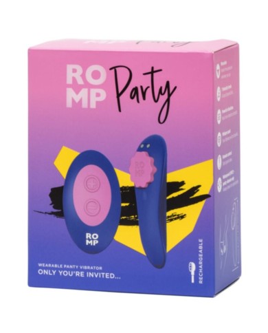 ROMP - Culotte vibrante magnétique en silicone avec télécommande
