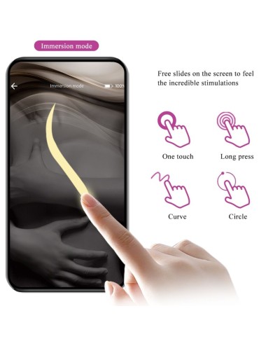 PRETTY LOVE - VIBRATEUR CONTRÔLÉ PAR APPLICATION LEVIATHAN VIOLET