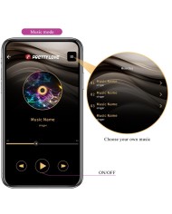 PRETTY LOVE - VIBRATEUR CONTRÔLÉ PAR APPLICATION LEVIATHAN VIOLET