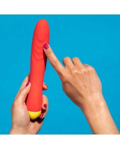 ROMP - HYPE VIBRATEUR MULTIFONCTIONS POINT G ROUGE