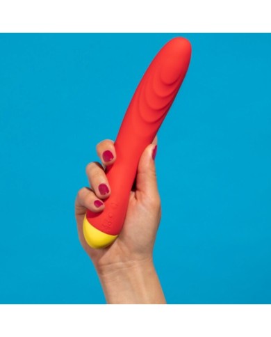 ROMP - HYPE VIBRATEUR MULTIFONCTIONS POINT G ROUGE
