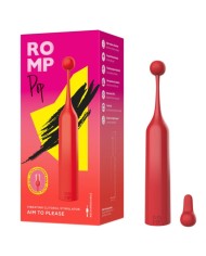 ROMP - POP STIMULATEUR CLITORIAL HAUTE FRÉQUENCE ROUGE