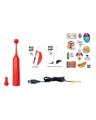 ROMP - POP STIMULATEUR CLITORIAL HAUTE FRÉQUENCE ROUGE