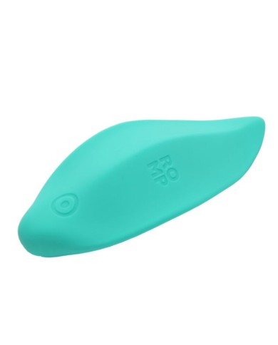 ROMP - VIBRATEUR WAVE STIMULATEUR CLITORIAL FORME ERGONOMIQUE VERT D'EAU