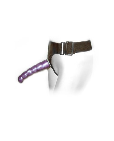 BAILE - HARNAIS ANAL ET VAGINAL FEMME LILAS GPOINT 17 CM