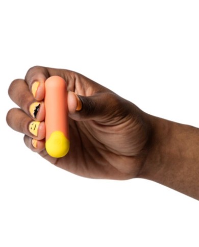 ROMP - RIOT BALLE VIBRANTE MULTIFONCTION ORANGE + JAUNE