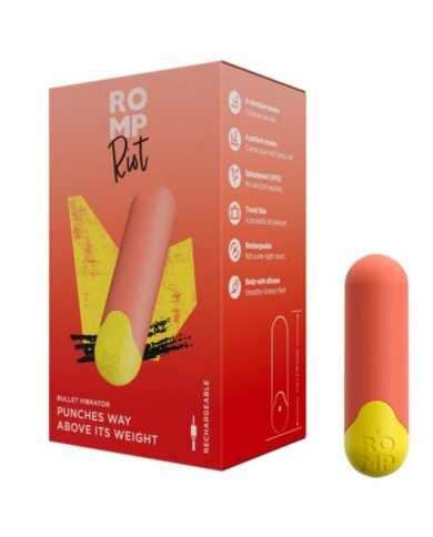 ROMP - RIOT BALLE VIBRANTE MULTIFONCTION ORANGE + JAUNE