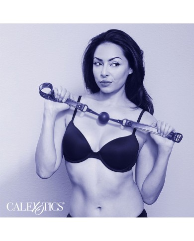 CALEXOTICS - NOCTURNAL BÂILLON À BOULE EN SILICONE NOIR