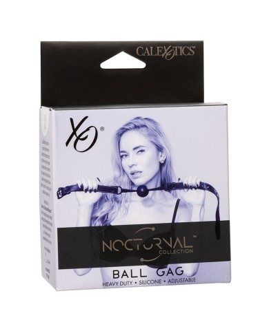 CALEXOTICS - NOCTURNAL BÂILLON À BOULE EN SILICONE NOIR