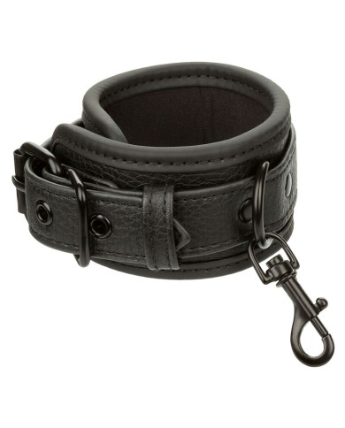 CALEXOTICS - NOCTURNAL POIGNETS EN CUIR RÉGLABLES NOIRS