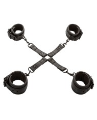 CALEXOTICS - NOCTURNAL CONNECTEUR TIE HOG CUERO AJUSTABLE NOIR