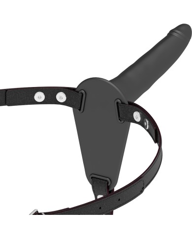 FETISH SUBMISSIVE HARNESS - SILICONE NOIR 15 CM