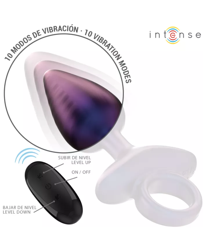 INTENSE - MICHAEL PLUG ANAL VIBRANT MODÈLE 2 TÉLÉCOMMANDE
