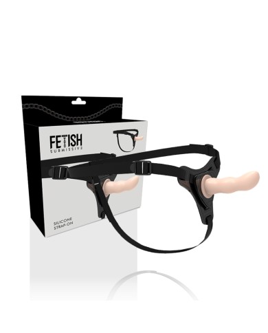 FETISH SUBMISSIVE HARNESS - SILICONE CHAIR POINT G 12,5 CM