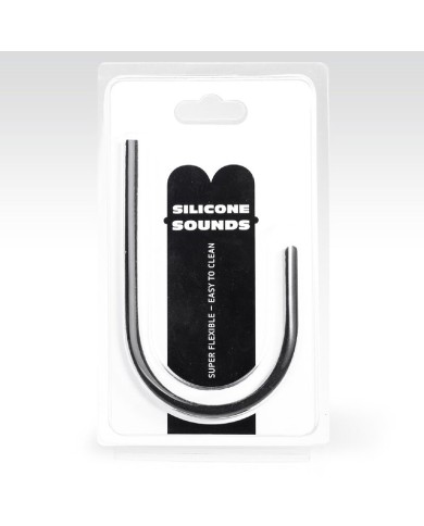ALL BLACK - SONDE URÉTRALE SILICONE 6MM