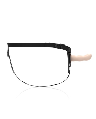 FETISH SUBMISSIVE HARNESS - SILICONE CHAIR POINT G 12,5 CM