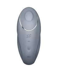 SATISFYER - TAP & CLIMAX 1 VIBRATEUR LAY-ON GRIS